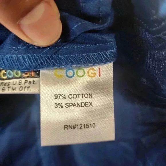 COPY - NWT Coogi Blue Embroidered Long sleeve Button Up Military Shirt Youths XL - Picture 11 of 13